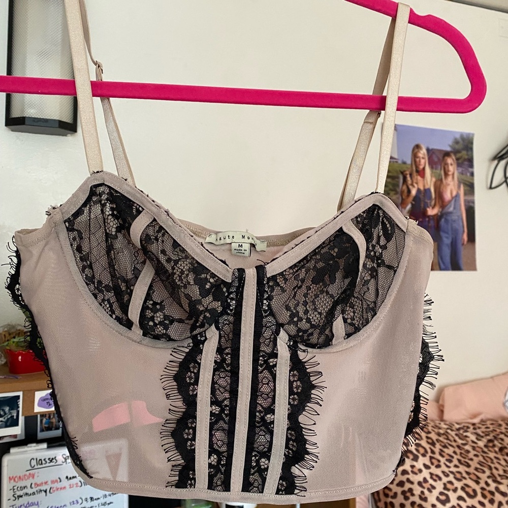 Sheer Corset Top